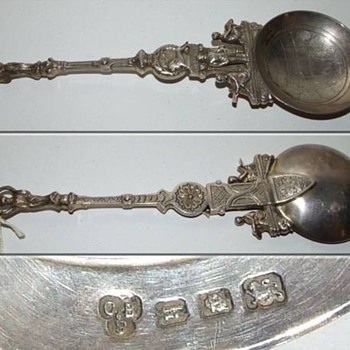 Wembley Exhibition silver Spoon