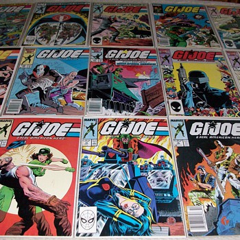 My G.I. Joe Comic Book Collection