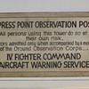 This sign was off the Lookout Tower after Pearl Habor attack