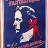 Original "Newmann The Great" Stone Lithograph Poster