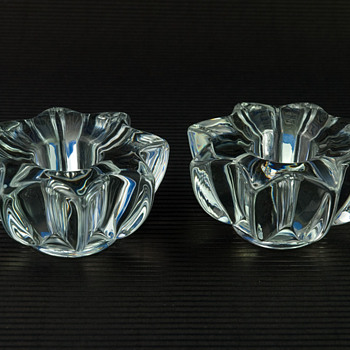 Unidentified Bougeoirs/Candle Holders - Glassware