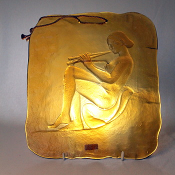 Kurata Glass relief tile - Art Glass