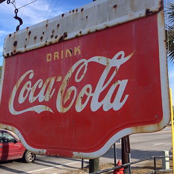 1941 Coca Cola Lollipop Sign - Coca-Cola