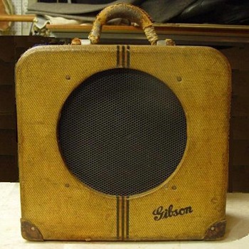My 1937 Gibson EH-150 Guitar Amp