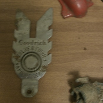 Still Digging Same Dump...Goodrich Silvertown Safety League Reflector