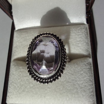 My mother's silver ring