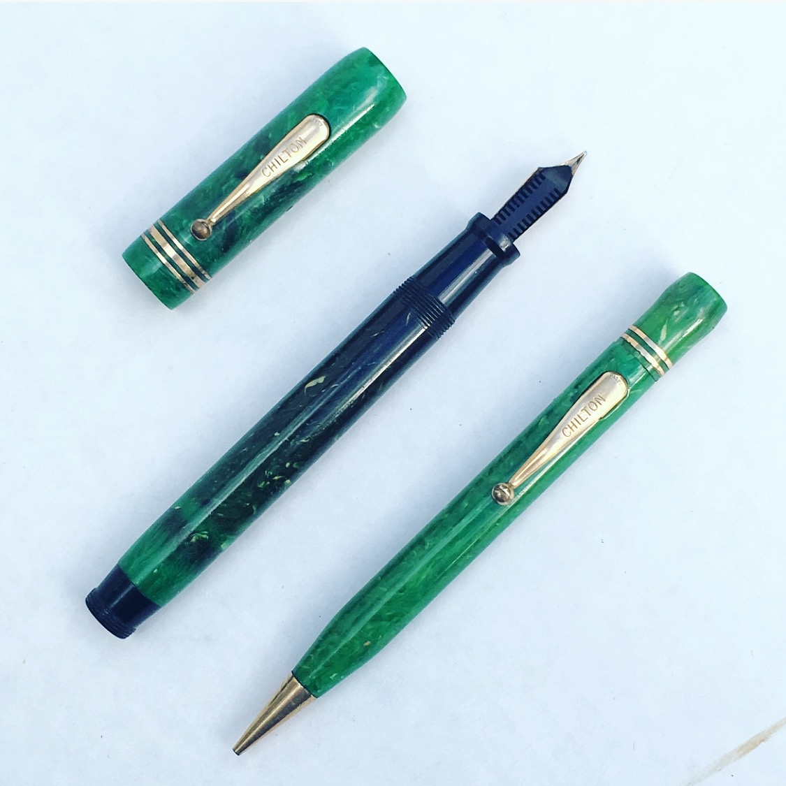 Vintage 14k Gold CHILTON Fountain Pen Collectors Weekly
