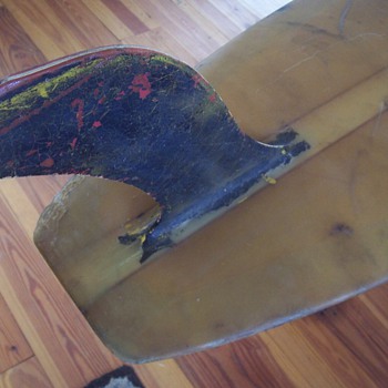 LATE 50"s UFO SURFBOARD/LONGBOARD /BUILT BY RICK BOARDS
