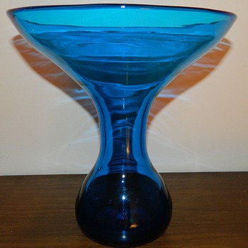 Blenko glass Vase mid modern - Art Glass