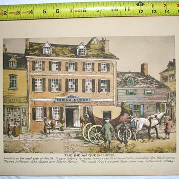 OLD WATERCOLOUR`S DEPICKING PHIL.PENN. AREA. LOOKING FOR INFO. 