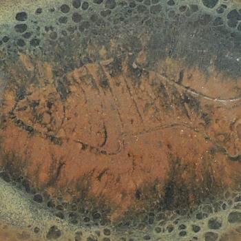 Redware Fish Platter