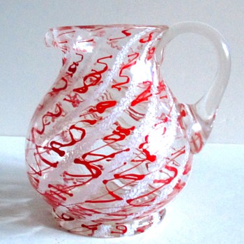 LOETZ AUSF A PITCHER - Art Glass
