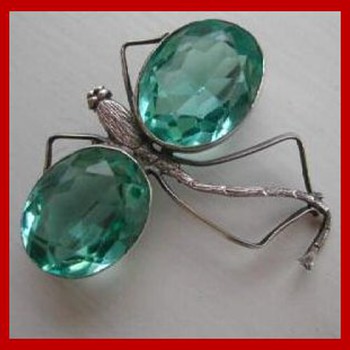 Art Nouveau Dragon Fly Brooch