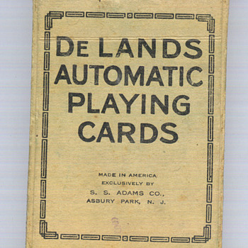 De Lands Automatic Playing Cards