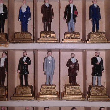 Hand Painted Presidential Miniatures (1960's)