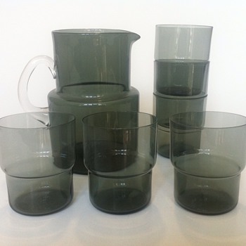 Saara Hopea - drinking set - Art Glass