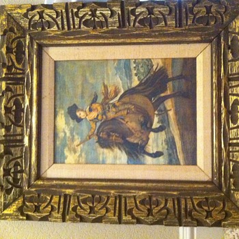 canvas oil painting