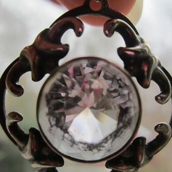 Sterling Silver and Amethyst Pendant - Fine Jewelry