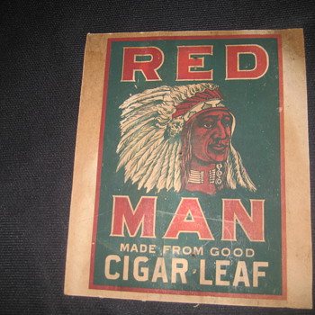 REDMAN TOBACCO SIGN
