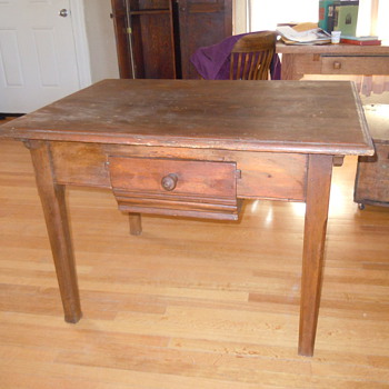 Does anyone know anything about my table? - Furniture