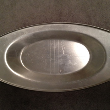 Revere tray 1930's "Norman Bel Geddes" - Art Deco