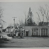 The sad evolution of a gas station, then and now.