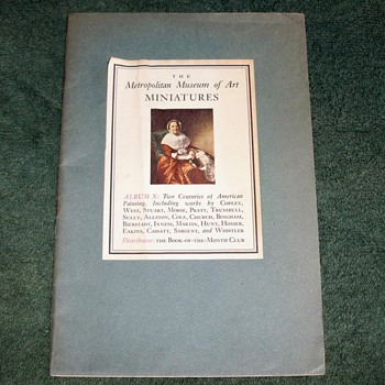 My Metropolitan Museum of Art Miniatures Album - Books