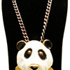 Vintage Razza Large Panda Necklace