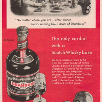 1953 Drambuie Advertisement - Advertising