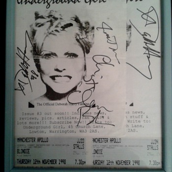 My Blondie Autographs :) - Music