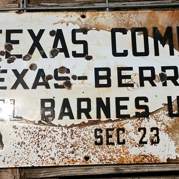 The Texas Oil Company - Signs