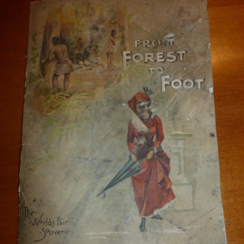1890 World's Fair Souvenir Book - Books