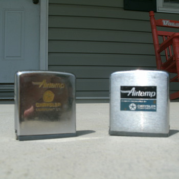 Zippo Chrysler Airtemp tape measures 
