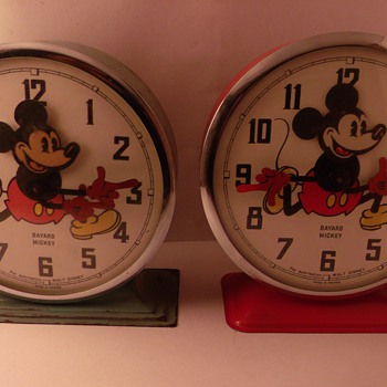 Difference between the Early and Late Disney Bayards Part II - Clocks
