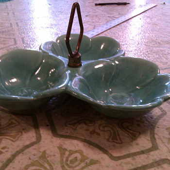 Flower Candy Dish - Pottery