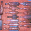Beautiful antique bottles