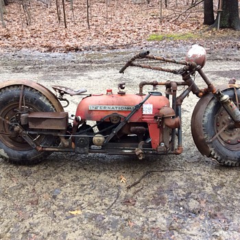 Tractorcycle Tractorbike Farmall Cub tractor - Motorcycles