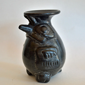 My "Ugly Bird" Vase - Art Pottery