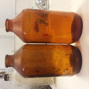 Bottles I dug up. 