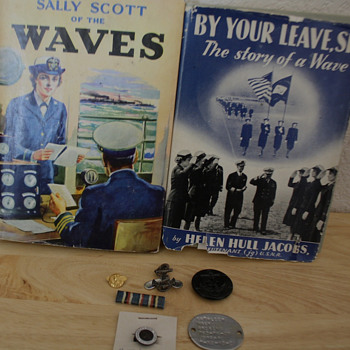 WWII  Ficton Books  "Waves"  U.S.N.R.