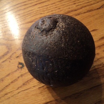 Old Civil War (?) Era Cannonball