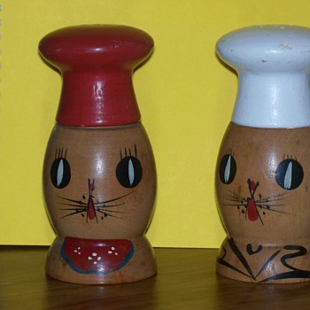 salt and pepper shakers. i love collecting them!