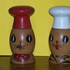 salt and pepper shakers. i love collecting them!