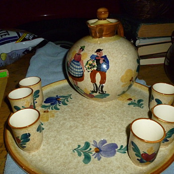 Villeroy and Boch pot and cups