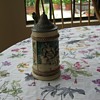 My Mother in Law's family antique beer stein.  