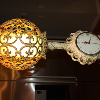 An cool lamp I found at an estate sale.  I love it...but know nothing about it. - Lamps