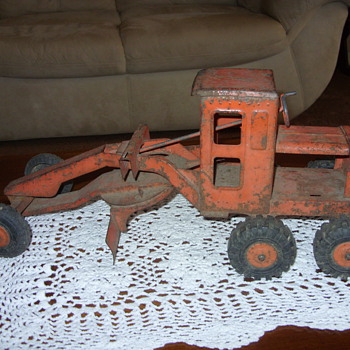 marx steel road grader