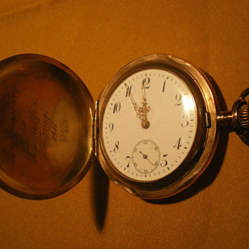 14 carat gold German made pocket watch??? - Pocket Watches