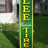 lee tires porcelain sign