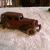 This cars akso perplexes me....  It is a heavy cast from the early 30's or ?  Arcade or ?  Not what I usually collect but someo